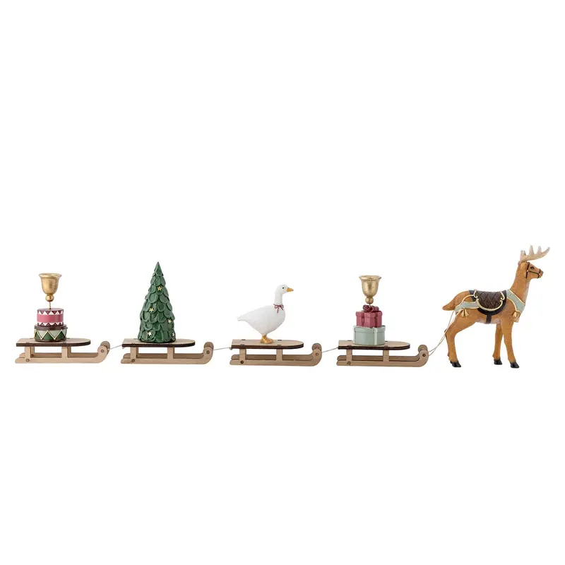 Dasher Deko, Grün, Polyresin