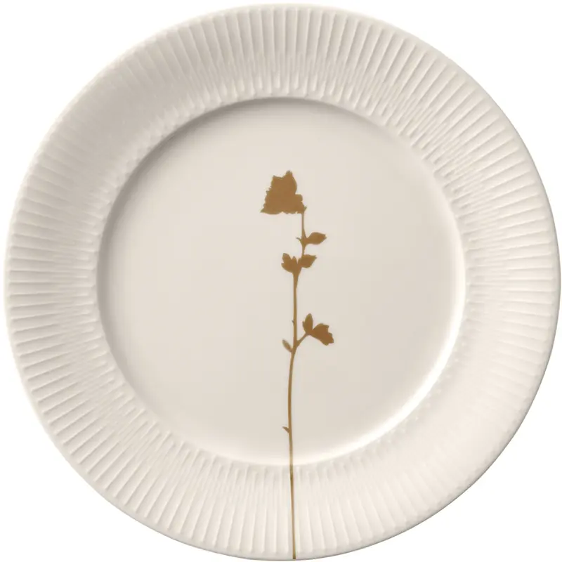 Delight Vibes PICKED Teller flach rund Fahne Relief 21cm