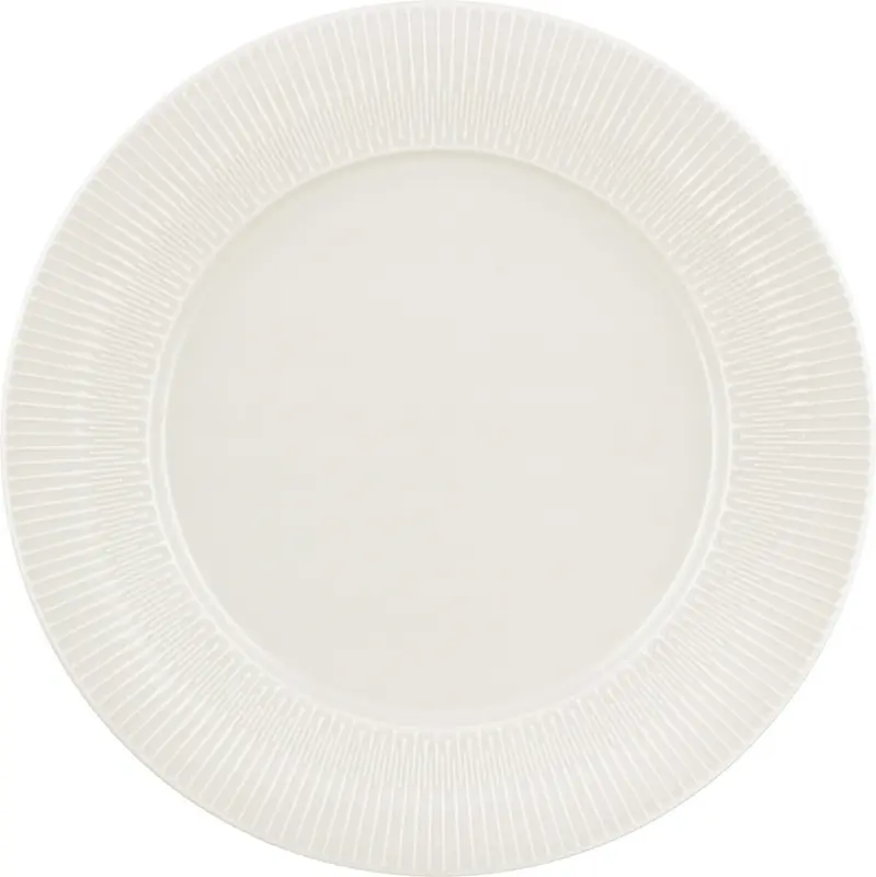 Delight Vibes Teller flach rund Fahne Relief D23cm