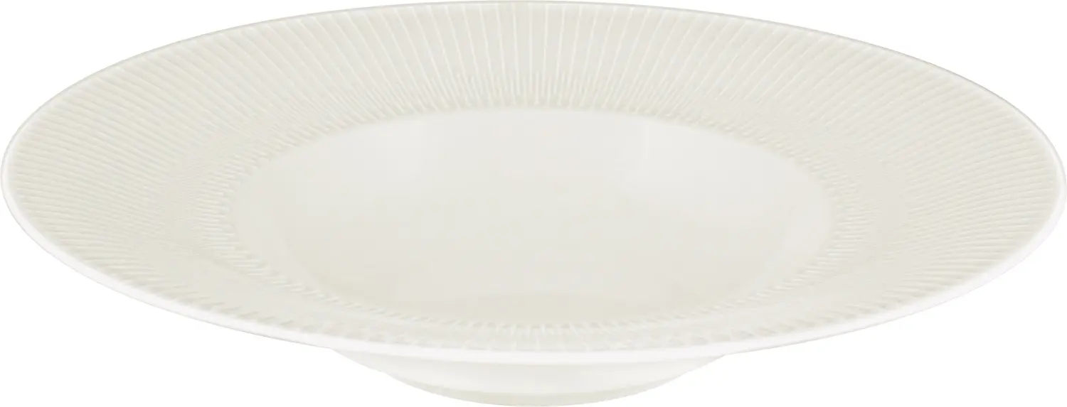 Delight Vibes Teller tief rund Fahne Relief D28cm