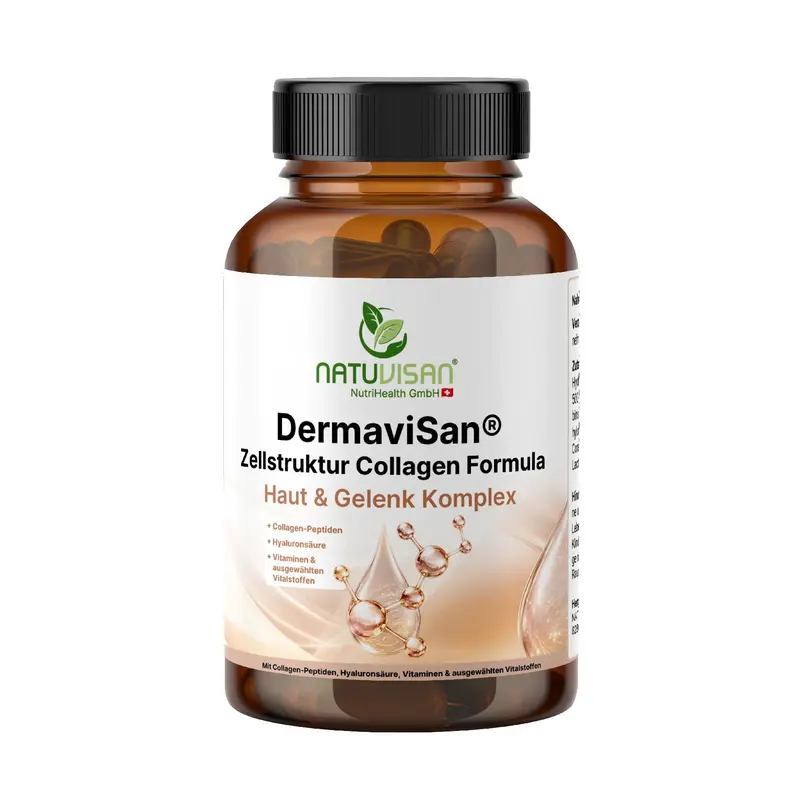 DermaviSan® Zellstruktur Collagen Formula Haut & Gelenk Komplex 120 Kapseln