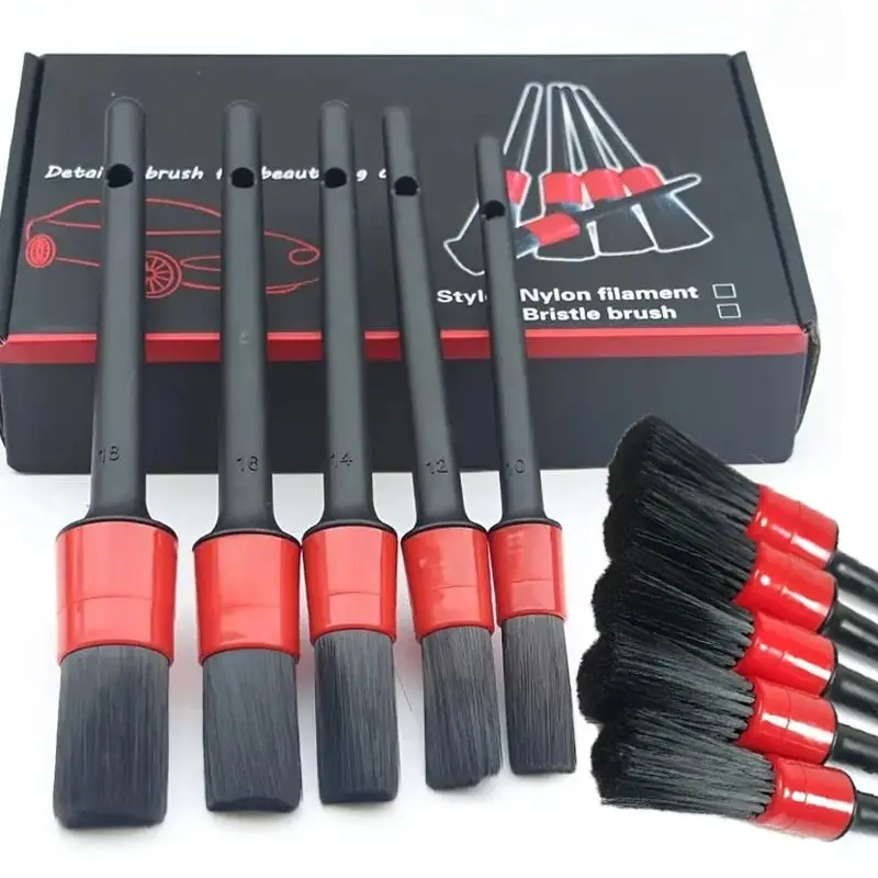 Detail-Bürsten Set 7-tlg Auto-Innenraum