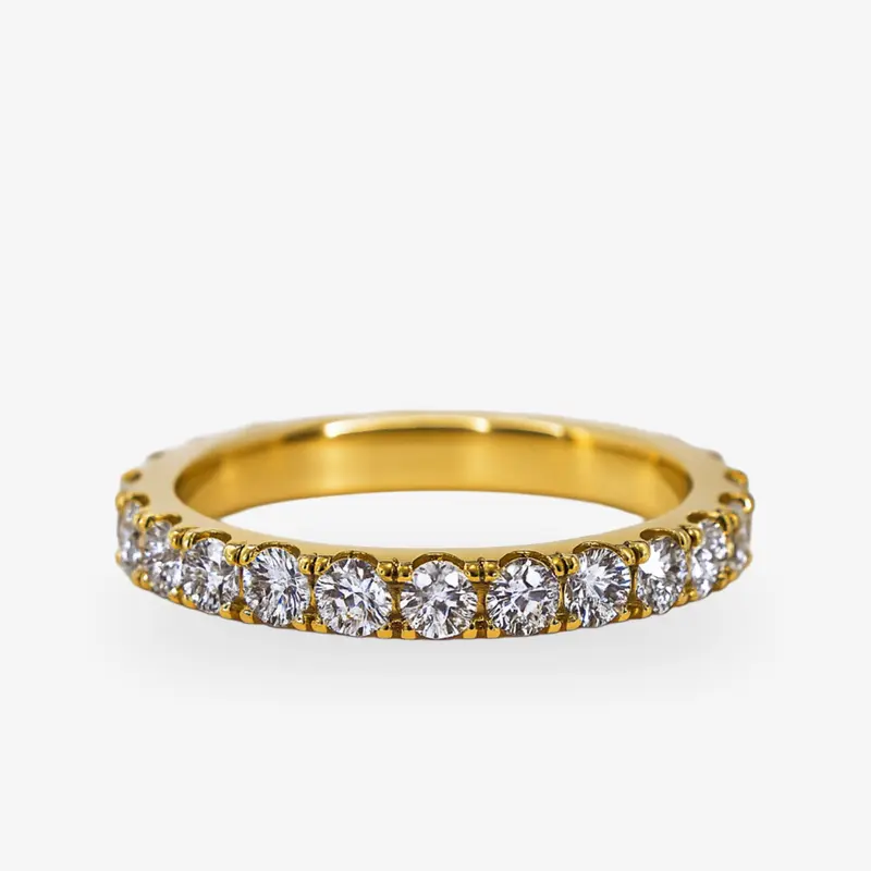 Diamant Ring Eternity-Ring Evette – 585er Gelbgold mit 2,25 ct Brillanten