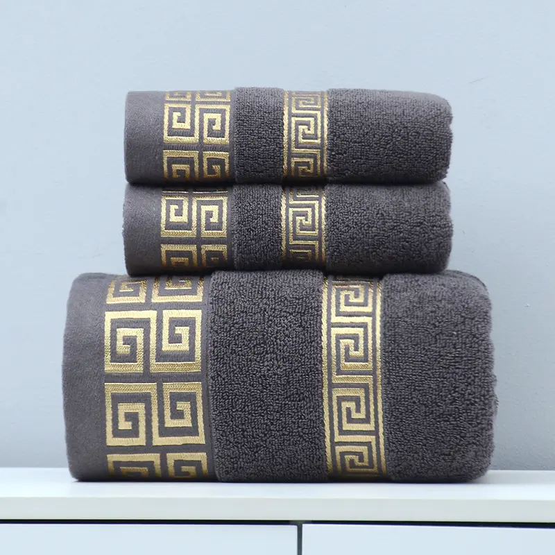 Dickes Badehandtuch-Set