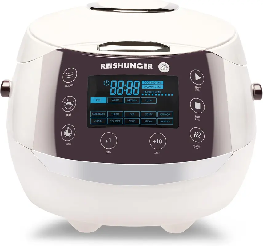 Digitaler Reiskocher, Weiss