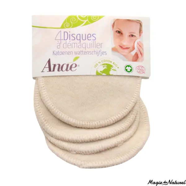 Disques à démaquiller lavables