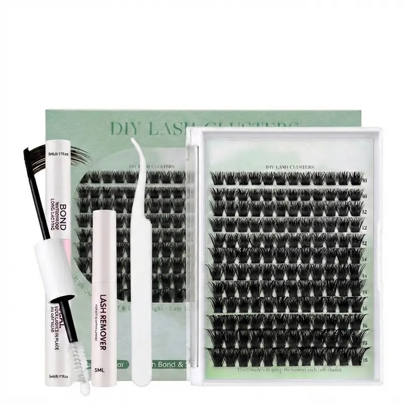 DIY Wimpern-Büschel-Set für voluminöse Wimpern
