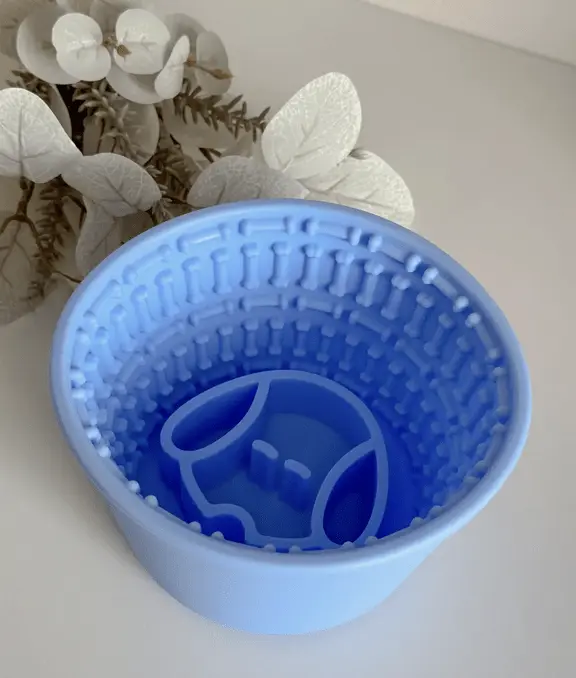 Doggotique Slow Feeder Schüssel "blau"