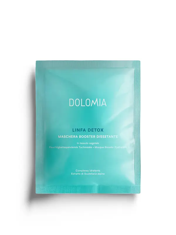 Dolomia Linfa Detox Feuchtigkeitsspendende Tuchmaske