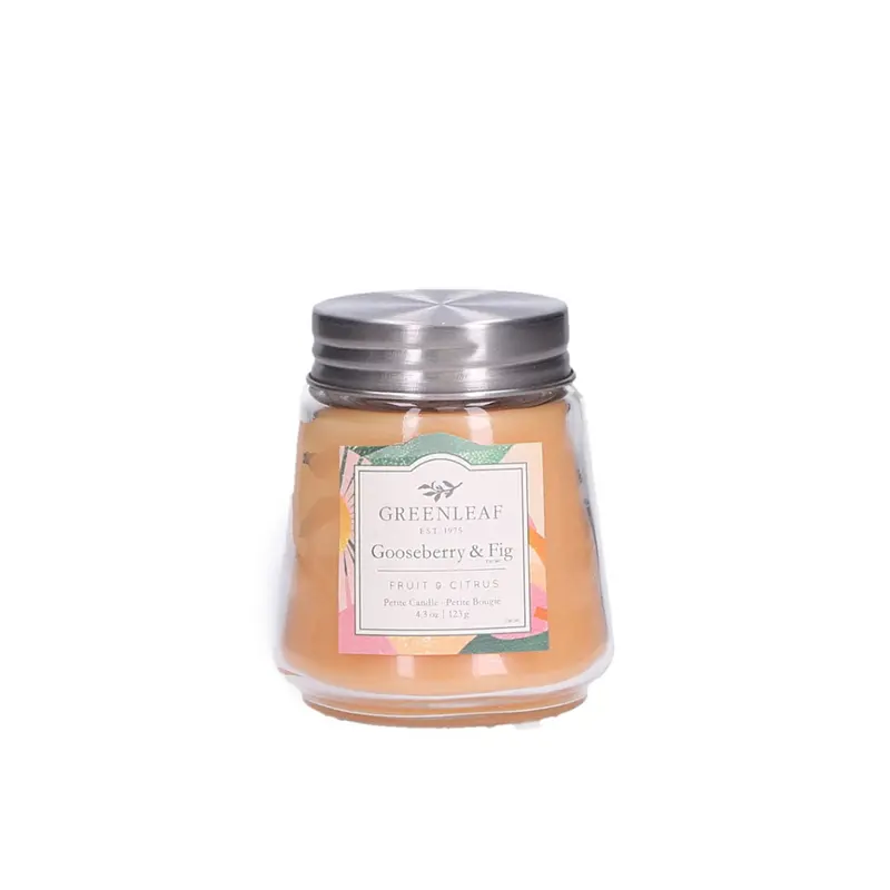 Duftkerze Greenleaf - Gooseberry & Fig, 123g