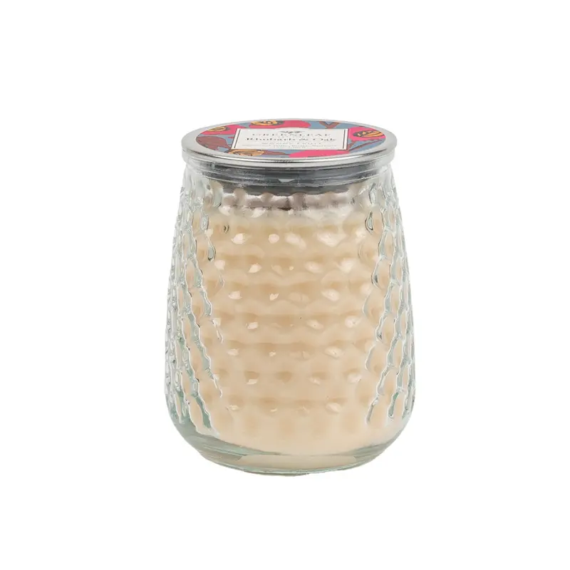 Duftkerze Greenleaf - Rhubarb & Oak, bis 100 Stunden