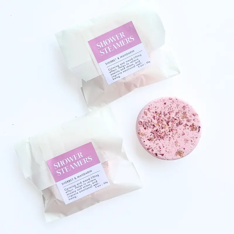Duschbombe Sorbet+Mandarine 55g