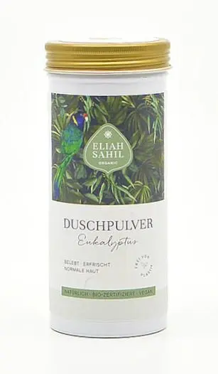 Duschpulver Eukalyptus Bio 90g