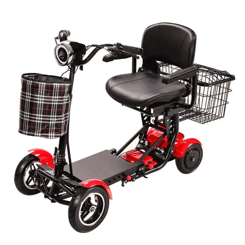 E-Scooter mit Tasche und Korb - AT52317R/AT52317B