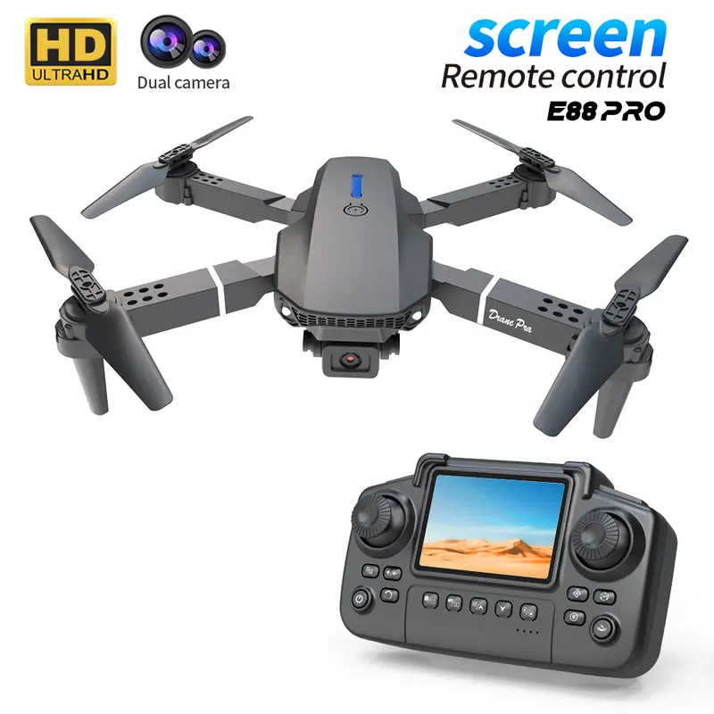 E88Pro Faltbare Quadcopter Drohne mit Screen Control