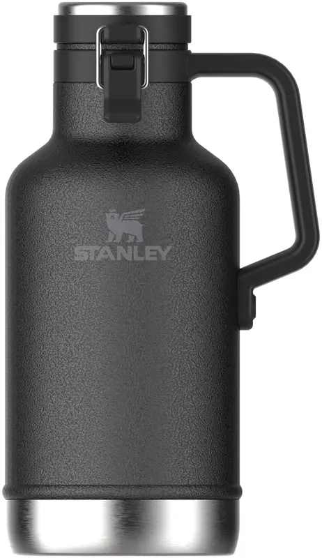 Easy-Pour Growler 1.9l hammertone black