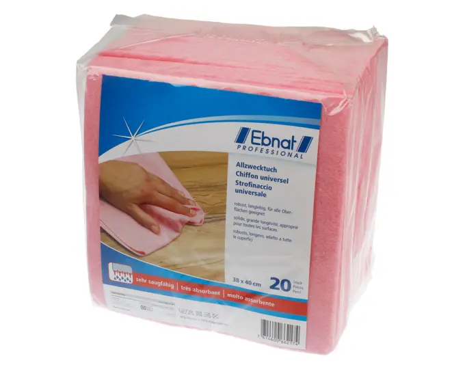 EBNAT Allzwecktuch 20 Stück rot 40x38cm