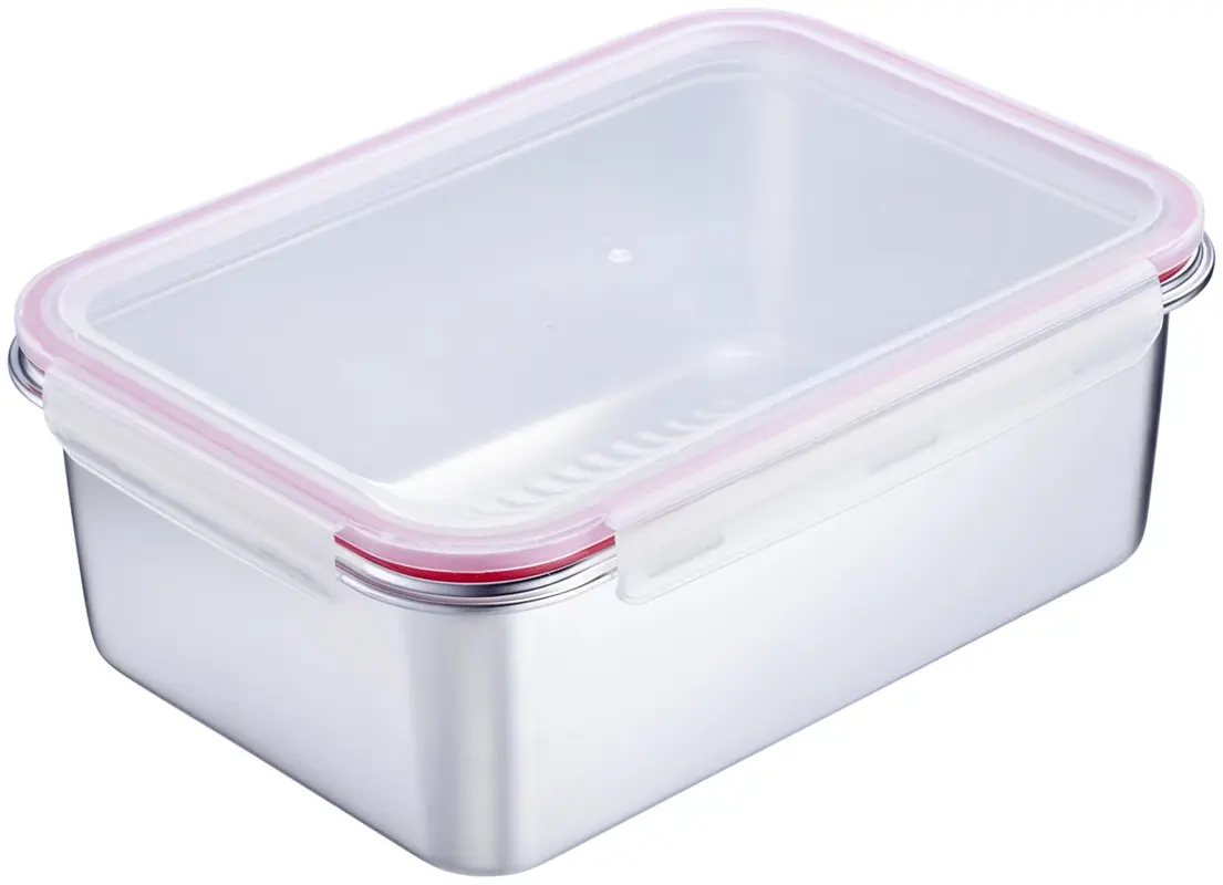 Edelstahl Lunch Box/ Frischhaltedose 4200ml