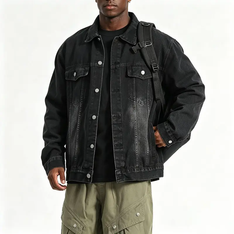 Einfache Denimjacke