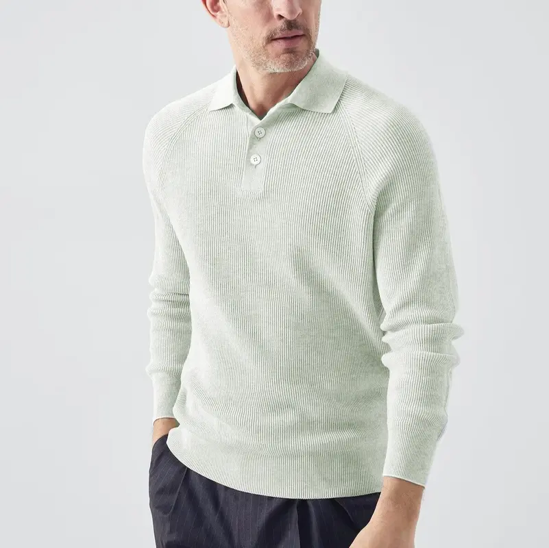 Einheitliches Langarm-Pullover für Herren