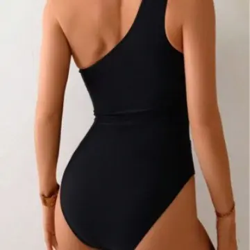 Einteiliger Mesh-Badeanzug für Damen