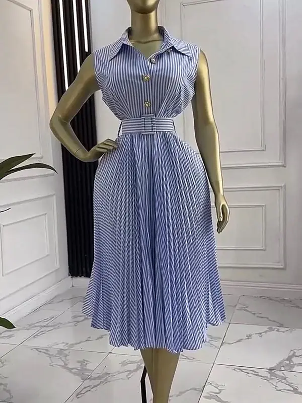 Eleganter geclöppelte Rock mit Taille