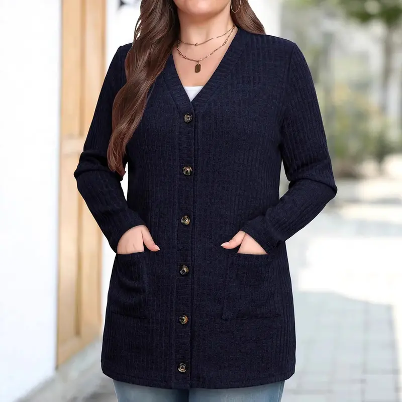 Eleganter Long Cardigan für Damen