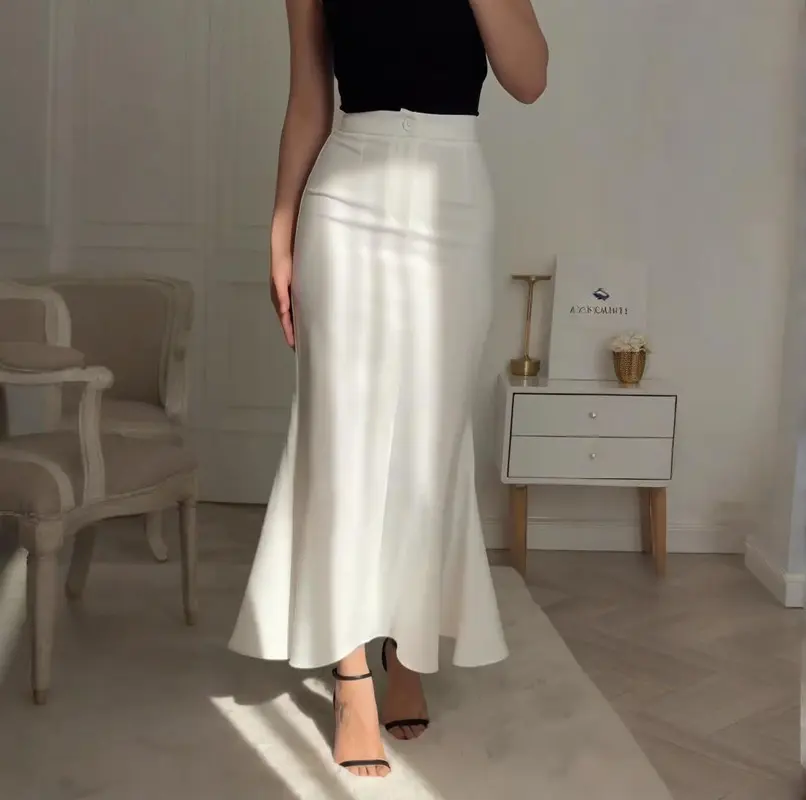 Eleganter, vielseitiger langer Damenrock