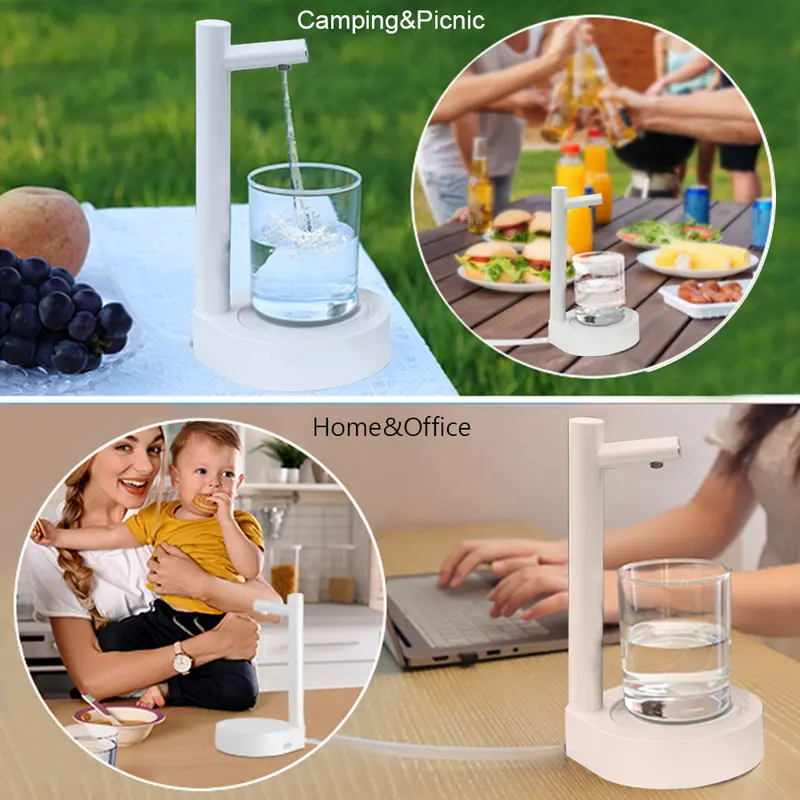 Elektrischer Wasserdispenser mit USB-Akku