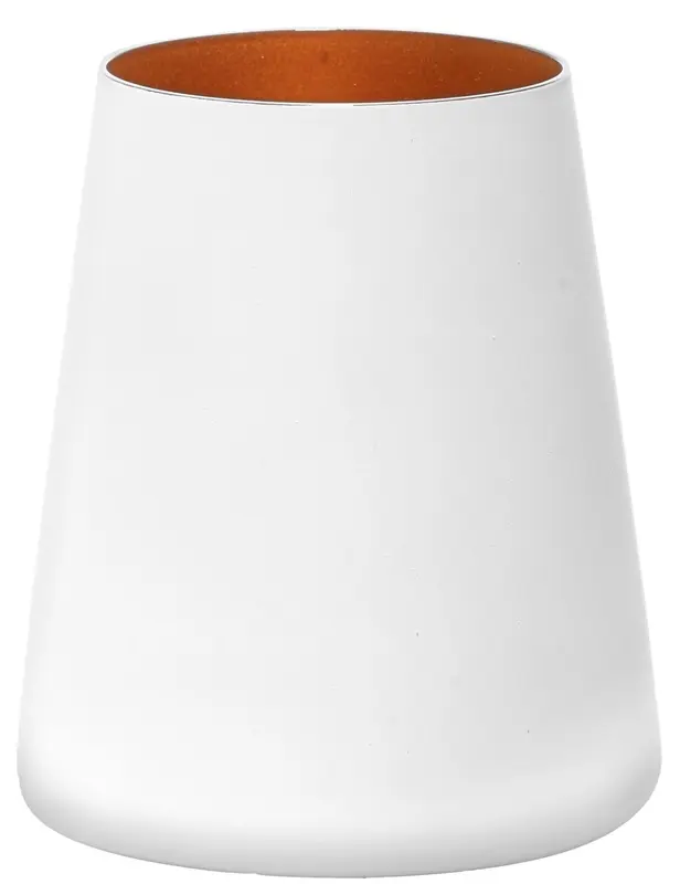 Elements Power Becher 380ml weiss/bronze