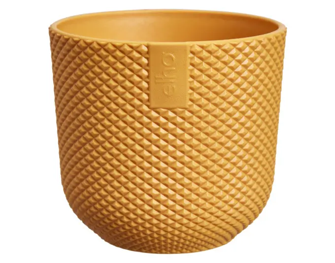 ELHO Pflanzengefäss Jazz mini ø 9 cm amber gelb