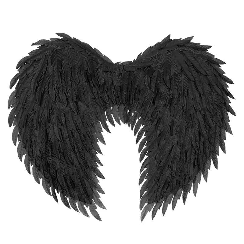 Engelsflügel Glam schwarz