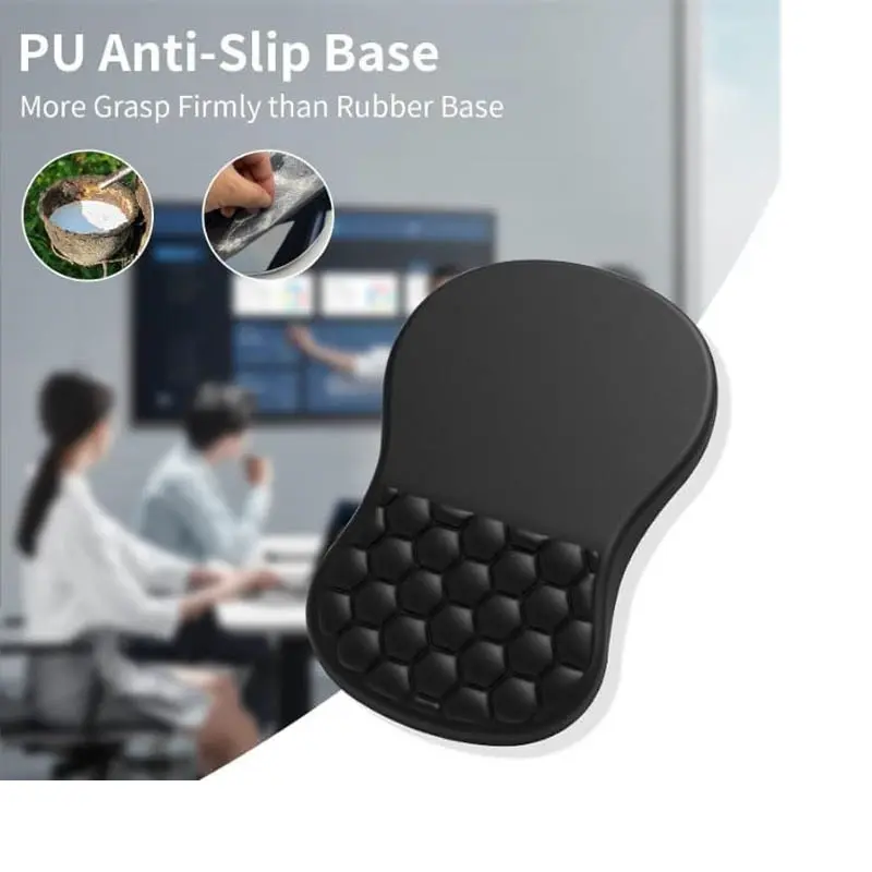 Ergonomisches Mauspad mit Memory Foam und Handballenauflage
