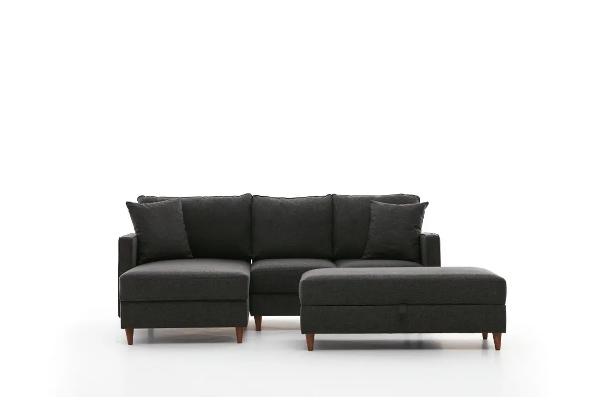 Eva Left Ecksofa - Anthrazit