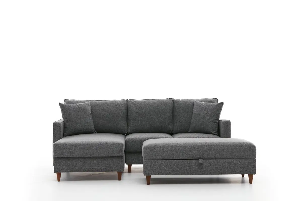 Eva Left Ecksofa - Grau