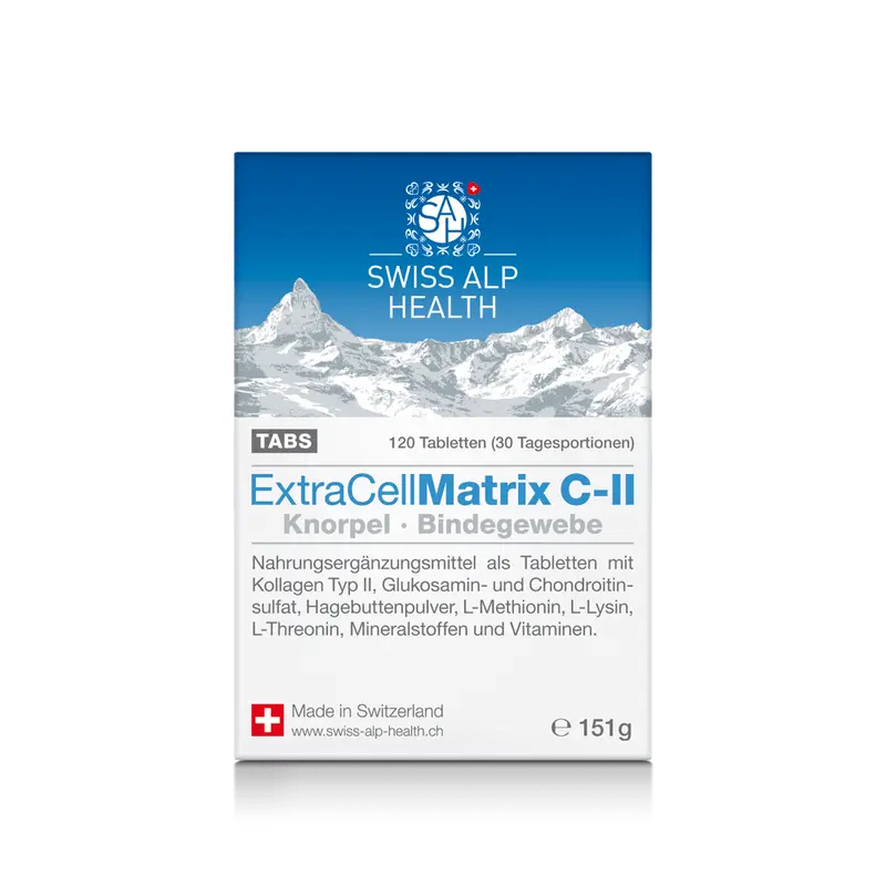 ExtraCellMatrix C-II Tabs articulations 120 comprimés