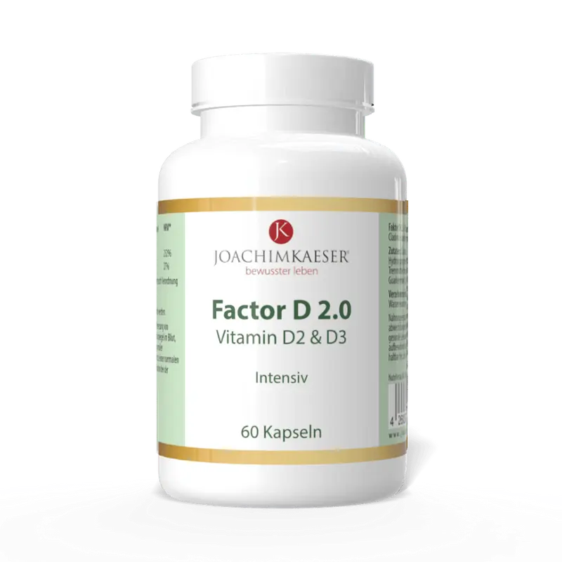 Factor D 2.0 - Vitamin D2 & D3