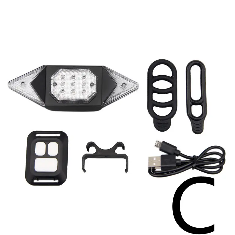 Fahrrad-Rücklicht mit USB-Ladung