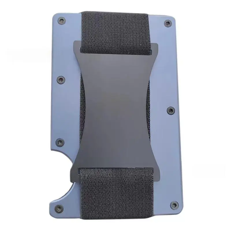 Faltbarer Metall-Kartenhalter aus Aluminium