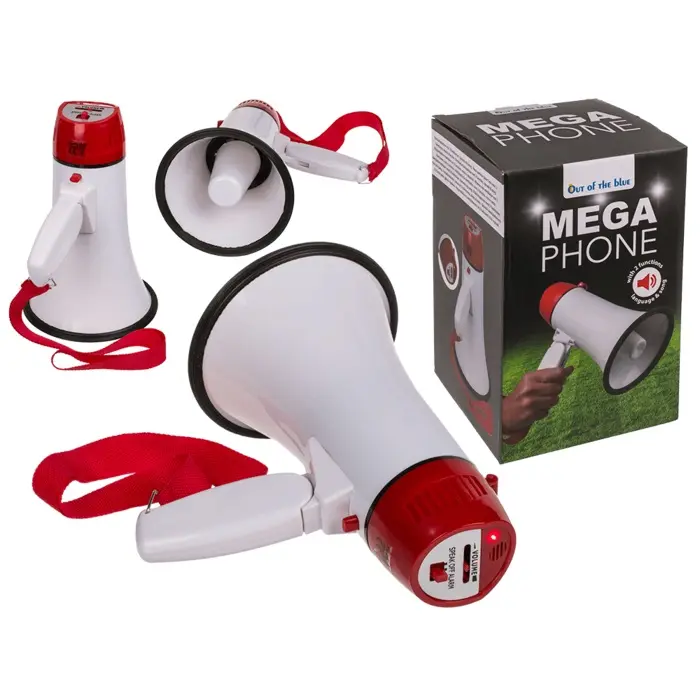 Fan-Megafon mit Musik