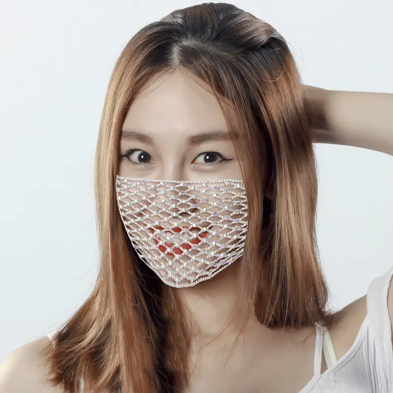 Farbiges Diamant-Mask