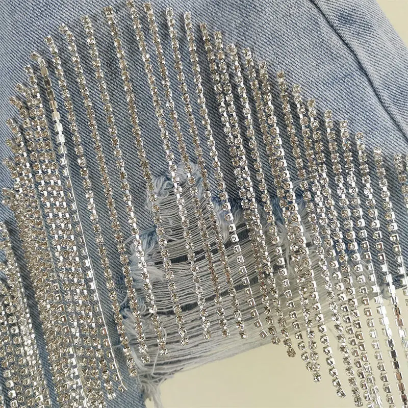 Fashionable Damen Shorts mit Ripped Edges