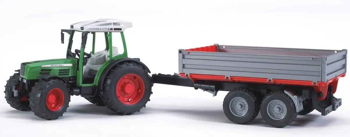 Fendt 209 S mit Bordwandanhänger