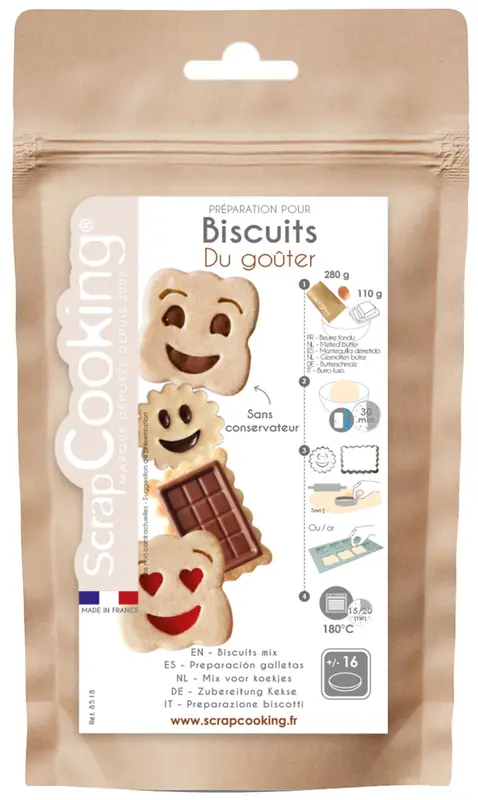 Fertigmischung Kecksmischung Snack-time 280g