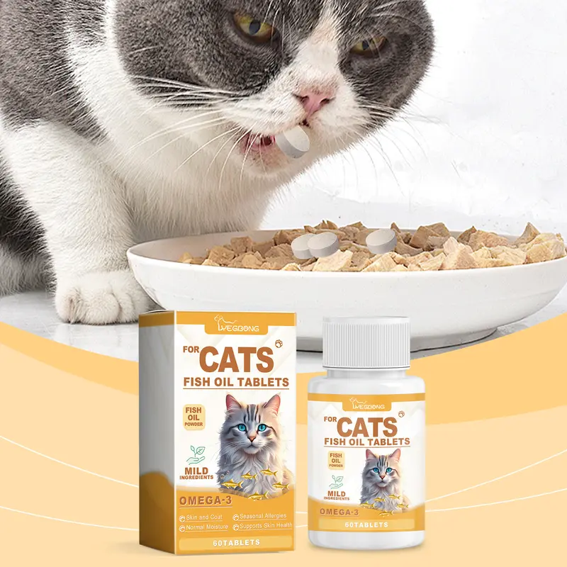 Fischöl-Tabletten für Katzen