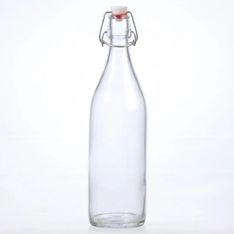 Flasche Lory 1 l  mit Porzellan-Bügelverschluss