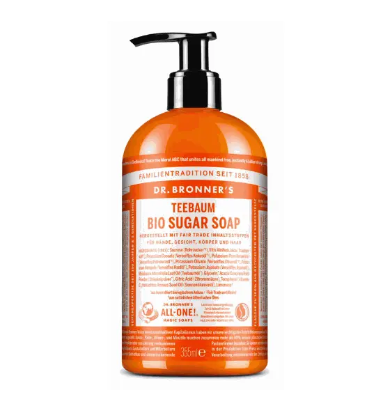 Flüssigseife Shikakai Teebaum - Dr. Bronner