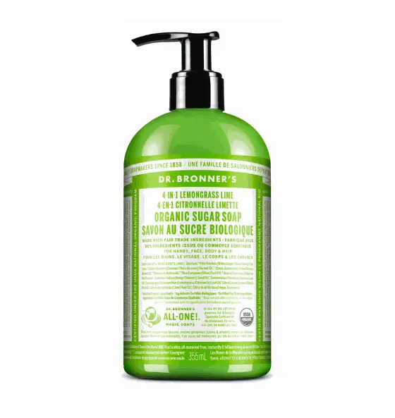 Flüssigseife Shikakai Zitronengras & Limette - Dr. Bronner