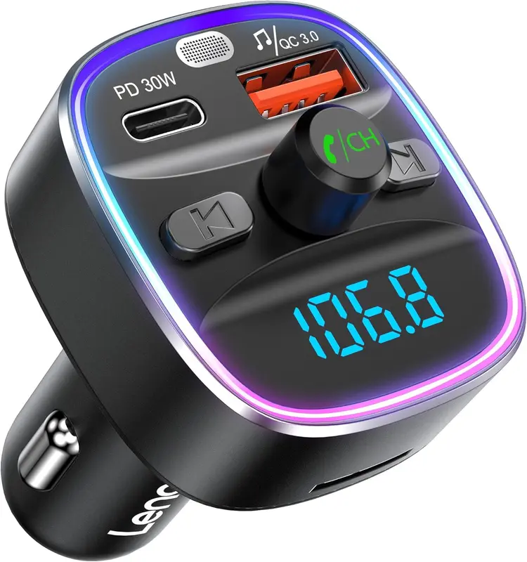 FM-Transmitter Auto Adapter, Bunt-48W