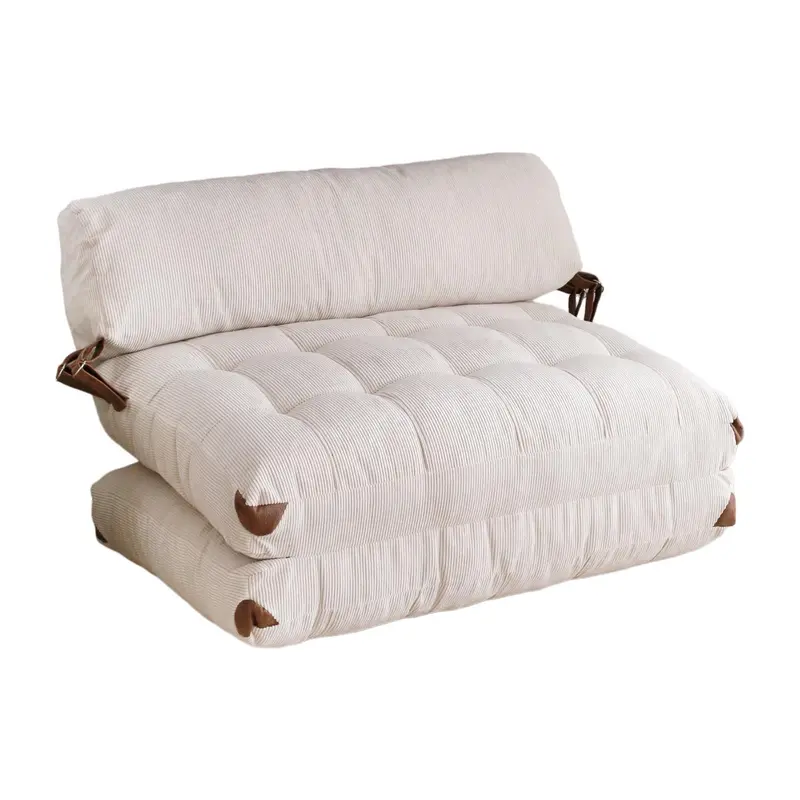 Fold Kadife 2 Bettsofa - Weiss
